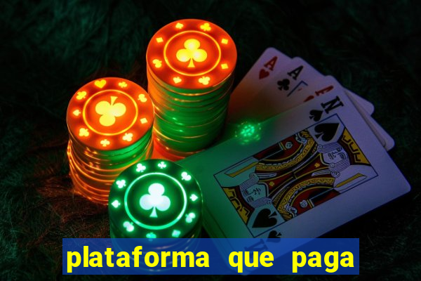 plataforma que paga no cadastro fortune tiger